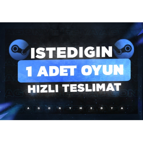  İstediğiniz 1 Steam Oyunu Garanti + Destek